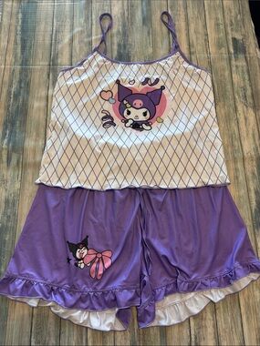 Sanrio Women’s Kuromi Purple Pajama Set (Sz: XL)
